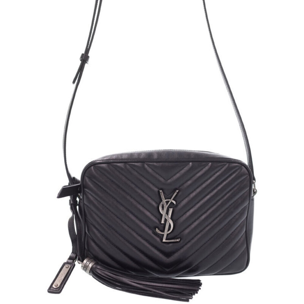 SAINT LAURENT Paris Fringe Saint Paris Lou Camera Bag Shoulder